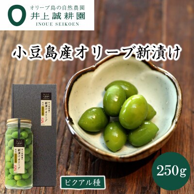 【井上誠耕園】～2024年とれたて～ 新漬けオリーブ ピクアル種 250g