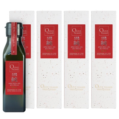 小豆島産100%「純」EXVオリーブオイル120ml(単品)4本