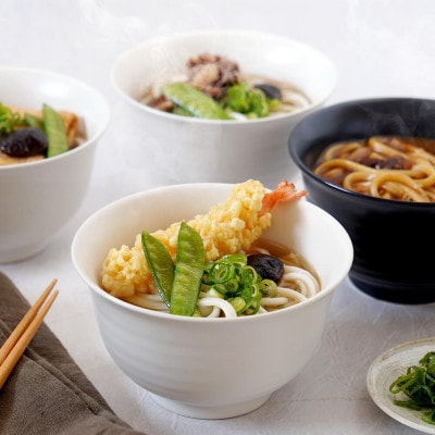 さぬき小豆島　手延冷凍調理うどん　3種　6食セット(きつね2/えび天(焼きもち入)2/かきあげ2)