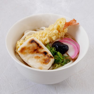 さぬき小豆島　手延冷凍調理うどん　3種　6食セット(きつね2/えび天(焼きもち入)2/かきあげ2)