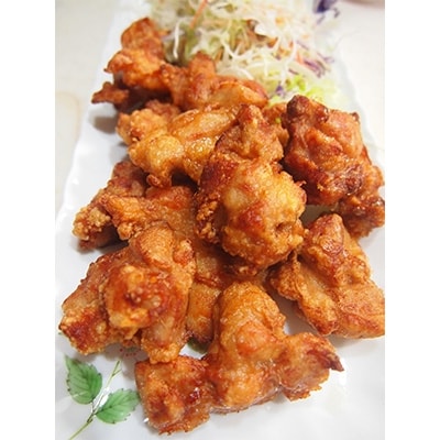 国産鶏もも肉味付からあげ3kg(1kg×3袋)