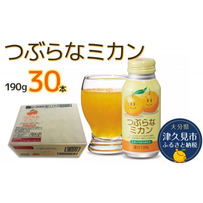 つぶらなみかん(190g)×30本