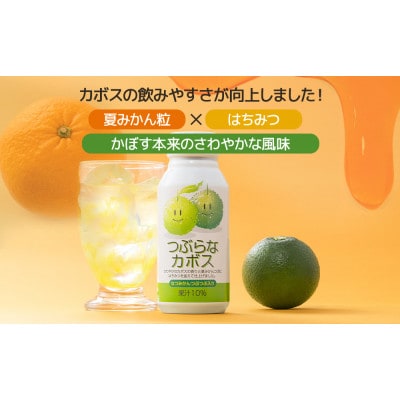 つぶらなカボス　190g×60本