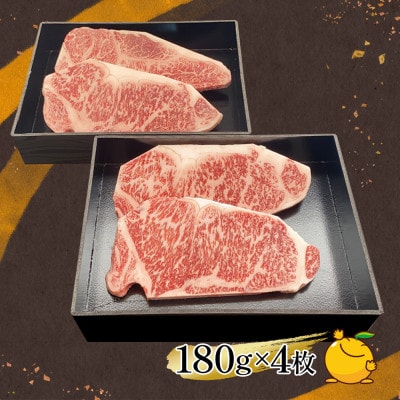 おおいた和牛サーロインステーキ　180g×4枚(津久見市)