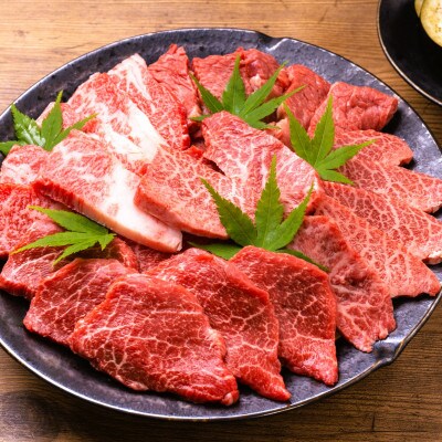 おおいた豊後牛赤身モモ焼肉用500g(津久見市)