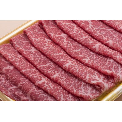 訳あり!おおいた豊後牛赤身霜降りしゃぶしゃぶすき焼き用(肩・モモ) 600g(津久見市)