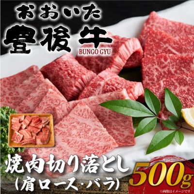 おおいた豊後牛焼肉切り落とし500g(津久見市)