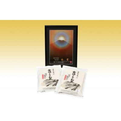 【令和6年産】新嘗祭献穀米 精米 真空パック1kg×10袋 飯山産コシヒカリ金崎さんちのお米