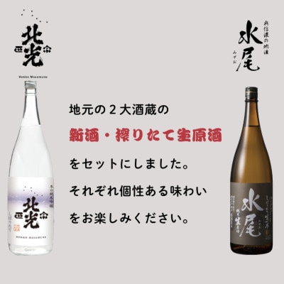 【期間限定】こりゃ旨い!新酒ができたよぉ 搾りたて生原酒飲み比べセット720ml×2本