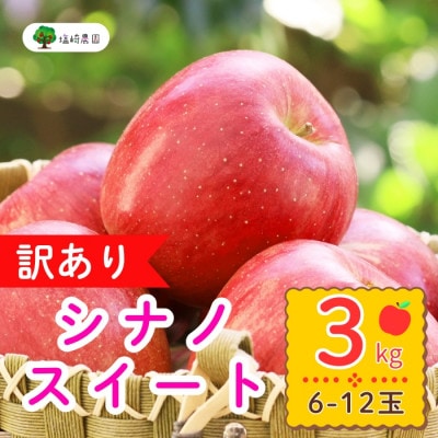 訳あり　シナノスィート　約3Kg