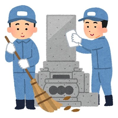 【早島町内】お墓掃除代行サービス(1回分)