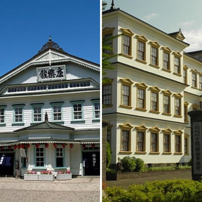 康楽館(常打芝居公演と施設見学)・小坂鉱山事務所 2館共通券 大人2名