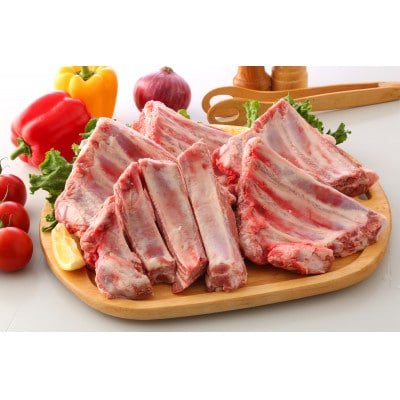 桃豚スペアリブ 2kg【カット】豚肉 秋田県 小坂町