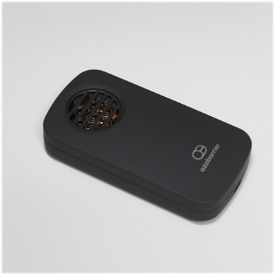 低濃度オゾン発生器「オゾバリア/ozobarrier」モバイルセット　バッテリー付(ダークグレー)