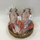 富山の干物専門店　伝承の紅鮭 6切/ 開きあじ 2尾