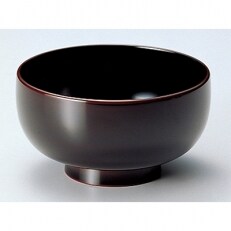 【漆器たかやすみ】本漆塗り どんぶり椀(溜内黒) 1客 | ふるさと納税のお礼品