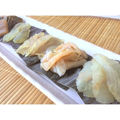 昆布じめ刺し身 詰合せ「漁音(いさりね)」 六種Dセット