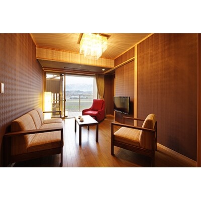 平日羽田発ANAプレミアムクラス&スイートルーム(金太郎温泉【別邸】峰の界)宿泊&タクシー付き