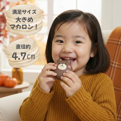 ハロウィンマカロン20個セット　手描きのイラスト&どうぶつのマカロン