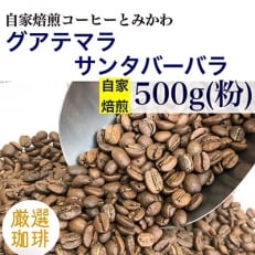 [粉]グアテマラ サンタバーバラ:500g(自家焙煎コーヒーとみかわ)