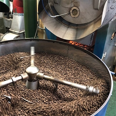 【豆】サントスピーベリー:500g(自家焙煎コーヒーとみかわ)