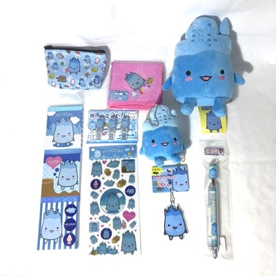 ミラたんぬいぐるみ・文房具盛りだくさんセット　ゆるキャラ
