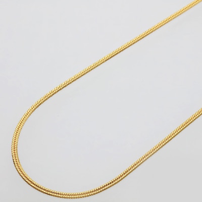 K18　トリプル12面喜平ネックレス　40cm-10g  造幣局検定マーク入り　　