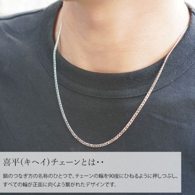 純プラチナ　ダブル6面喜平ネックレス 50cm10g 【 造幣局検定刻印入 】