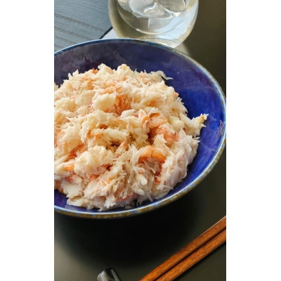 【冷凍】魚卸問屋の紅ズワイガニむき身セット(棒400g入、フレーク400g入)