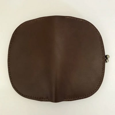 がま口財布 「maru」 choco