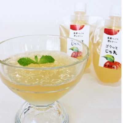 魚津りんごの飲むゼリー　ゴクっとじゅれ10個(175g×10個)