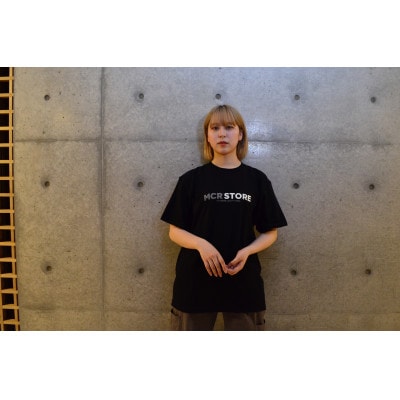 富山県魚津市　MCRSTOREのオリジナルロゴTシャツ(ブラック)Lサイズ