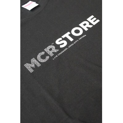 富山県魚津市　MCRSTOREのオリジナルロゴTシャツ(ブラック)XLサイズ