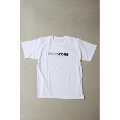 富山県魚津市　MCRSTOREのオリジナルロゴTシャツ(ホワイト)XLサイズ