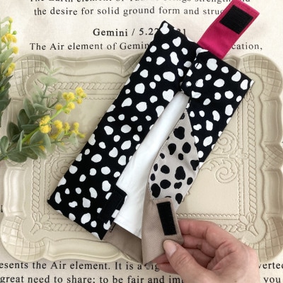 エコパックティッシュから詰め替えて使う・ティッシュケース(ダルメシアン)