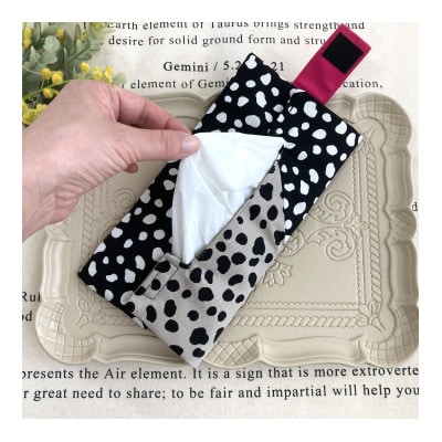 エコパックティッシュから詰め替えて使う・ティッシュケース