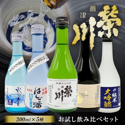 【先行受付】【栄川酒造】日本酒飲み比べセット(300ml×5本) F4D-0085
