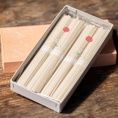 会津大山寒晒そば 乾麺 2袋 F4D-0484