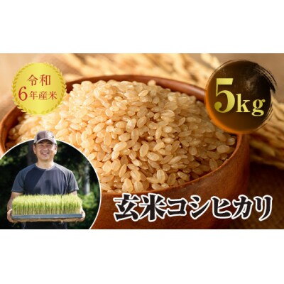 令和6年産 JAS認定 有機栽培米 西会津産米 コシヒカリ 玄米 5kg F4D-1596