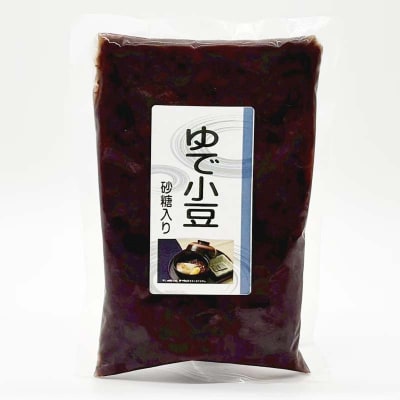 会津のお米で作った手作りそば餅と茹で小豆のセット 米 そば餅 小豆 西会津 F4D-1669