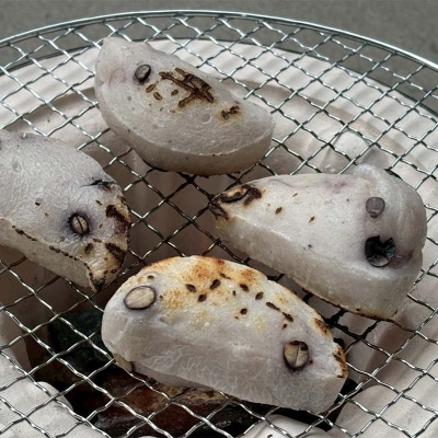 会津のお米で作った手作り切り餅3パック(豆餅) 米 豆餅 西会津 F4D-2111