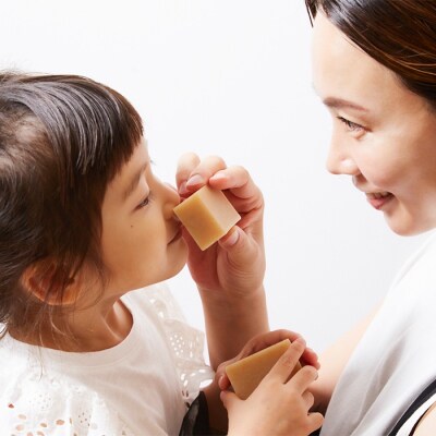 【YSK×西会津】 ナチュラルソープ 1個(40g) 石けん 天然由来成分 米ぬか F4D-0077