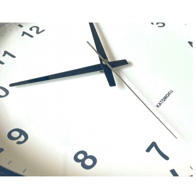掛け時計 KATOMOKU Plywood clock km-35L 木製 曲げわっぱ インテリア