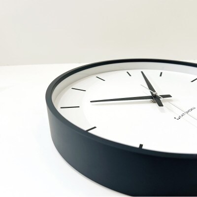 掛け時計 KATOMOKU Plywood clock km-49B 木製 曲げわっぱ インテリア