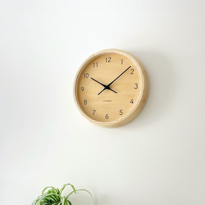 掛け時計 KATOMOKU Muku clock  km-83 木製 無垢 インテリア