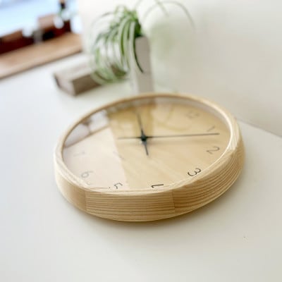 掛け時計 KATOMOKU Muku clock  km-83 木製 無垢 インテリア