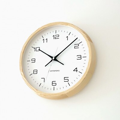 掛け時計 KATOMOKU Muku clock km-94NA 木製 インテリア