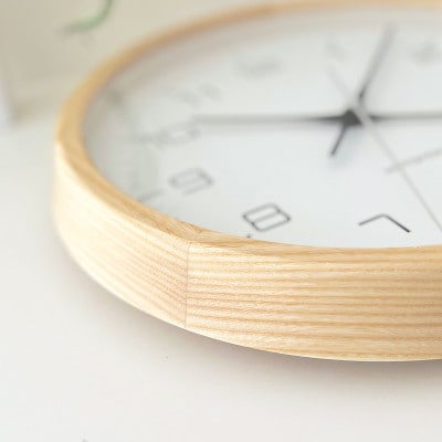 掛け時計 KATOMOKU Muku clock km-94NA 木製 インテリア