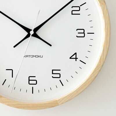掛け時計 KATOMOKU Muku clock km-94NA 木製 インテリア