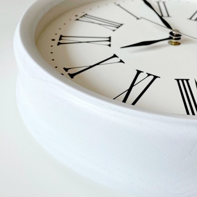 掛け時計 KATOMOKU Muku clock 5 km-58W 木製 無垢 インテリア